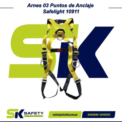 Arnes 03 Puntos de Anclaje Safelight 10911