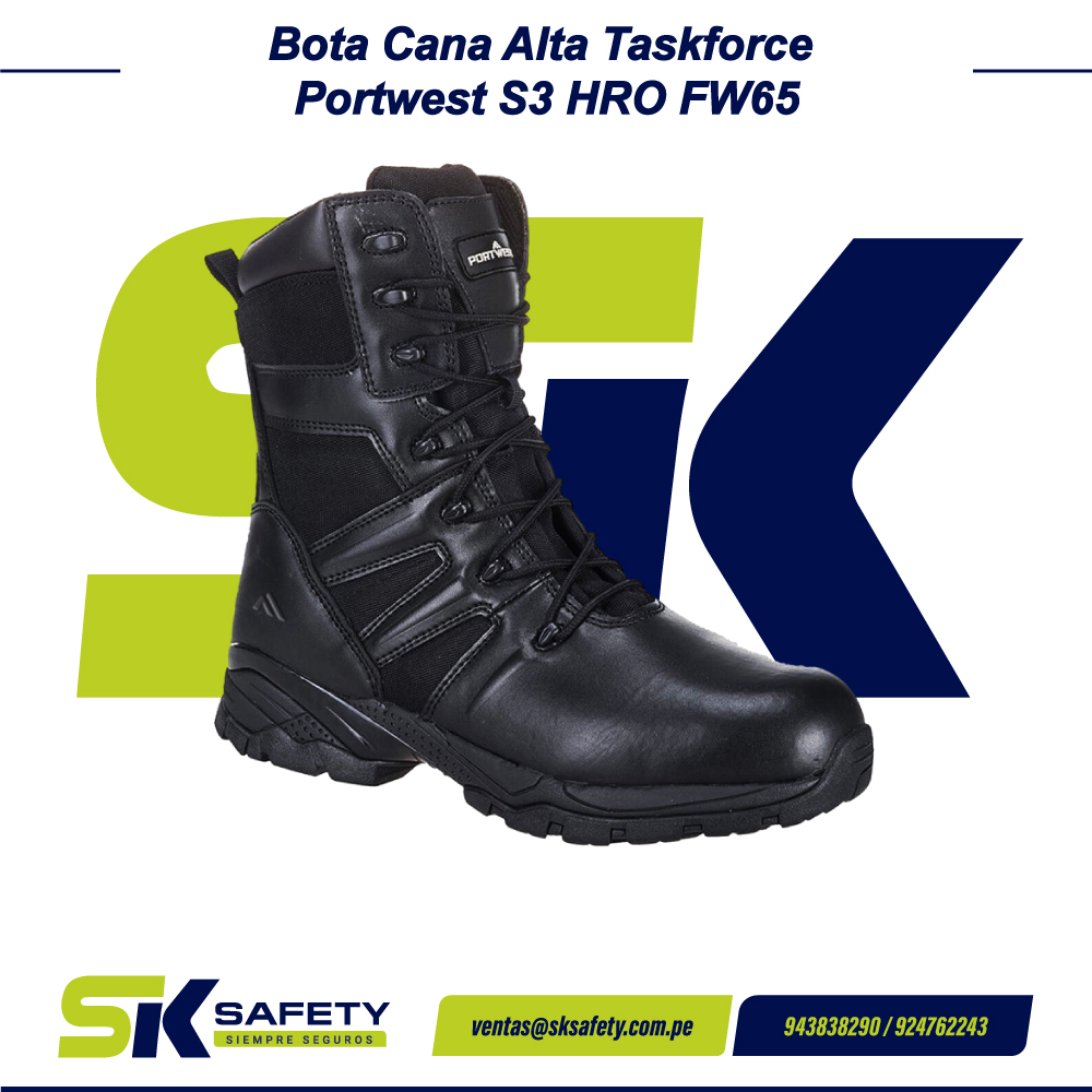 Bota Cana Alta Taskforce Portwest S3 HRO FW65