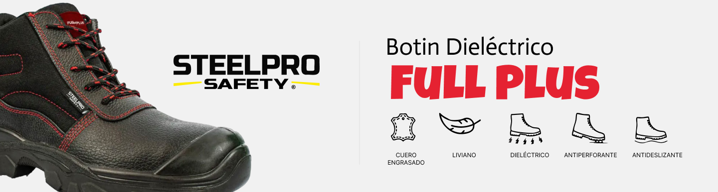 Botin Dieléctrico Full Plus Steelpro