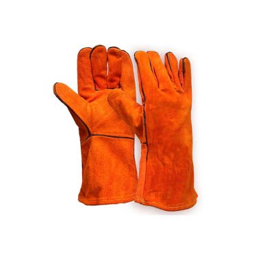 Guantes Aramida Soldador C Naranja Steelpro