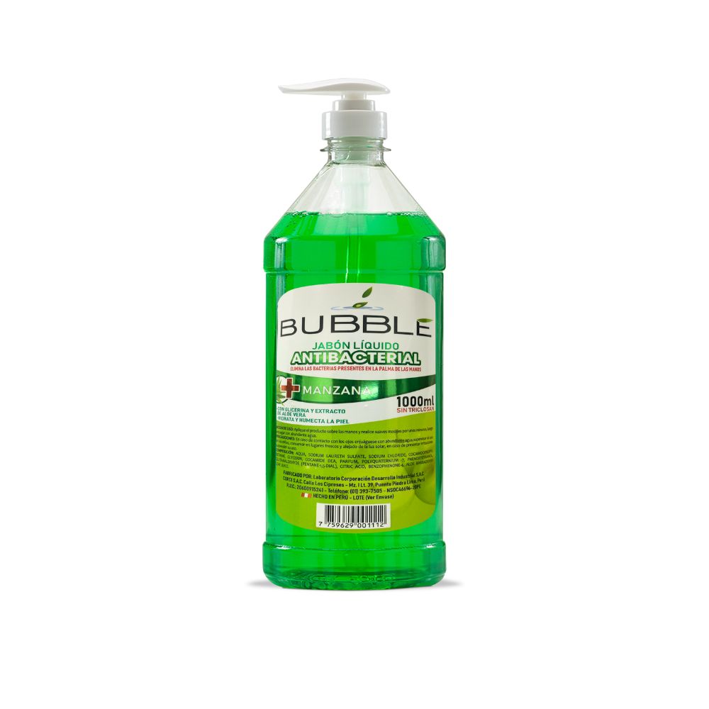 Jabón Liquido Para Manos Bubble 1000Ml