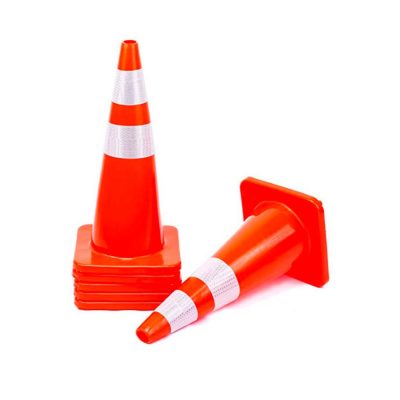 Cono de Trafico con Cinta Reflectiva