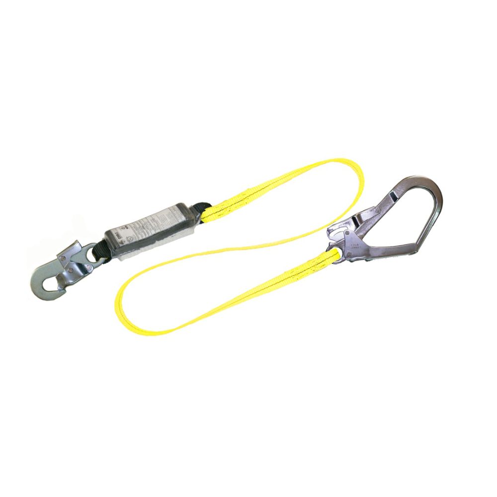 Línea de vida simple con gancho de 3/4 de pulgada STEELPRO AMR1S-PVA10