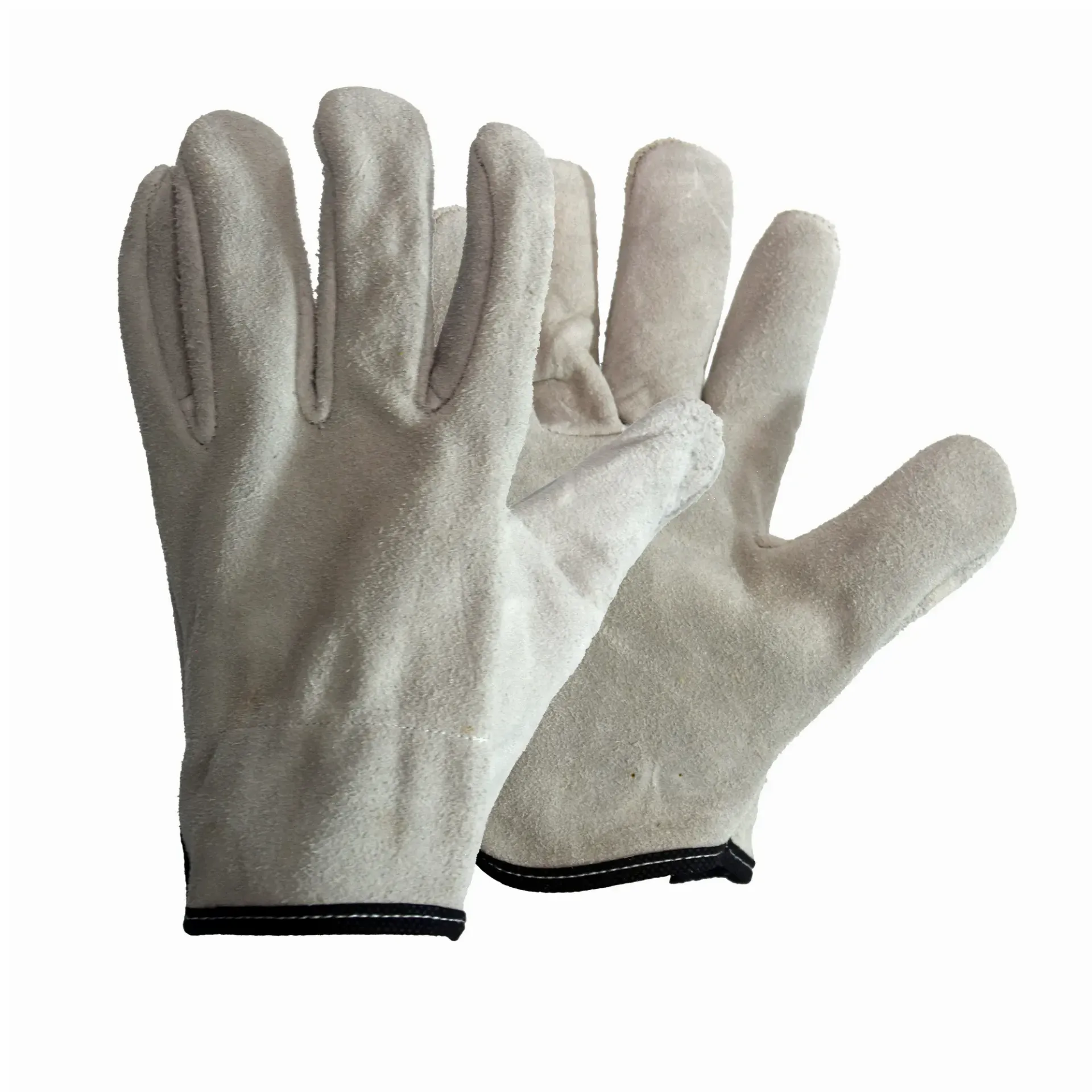 Guante de Cuero Carnaza Mostaza (talla única) Steelpro