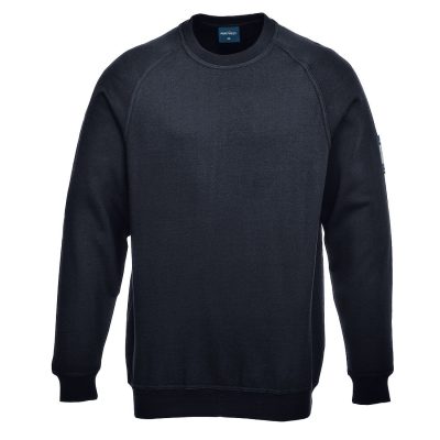 FR12 - Sudadera Modaflame de manga larga, resistente a la llama y antiestática
