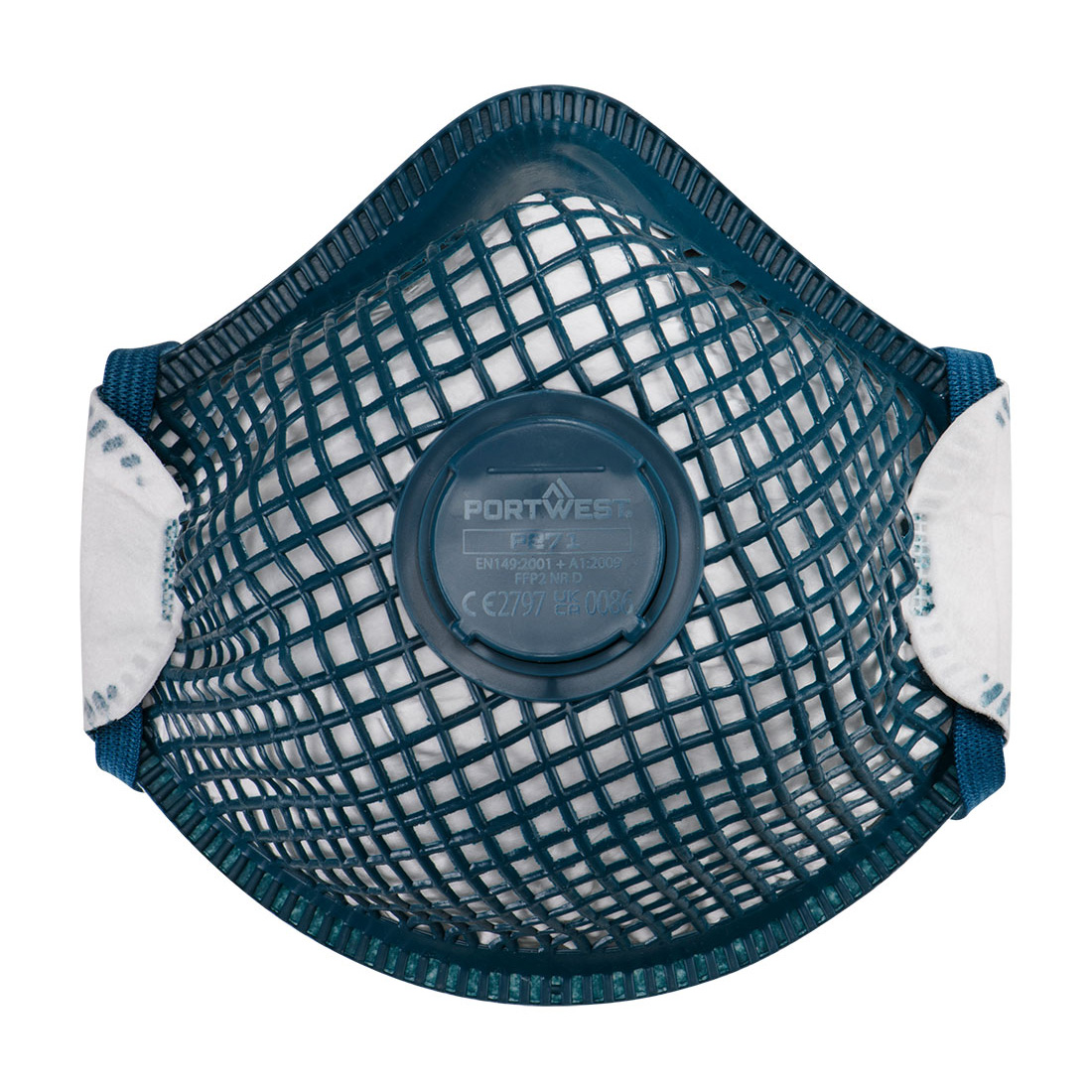 P271 - Mascarilla Ergonet Dolomite con carbón y válvula FFP2 (Pack 10)