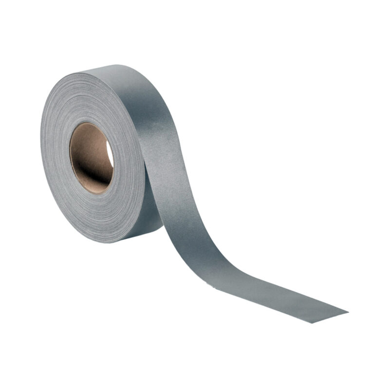 Cinta reflectiva textil de 2 pulgadas SEGPRO CRTEX100-2 gris