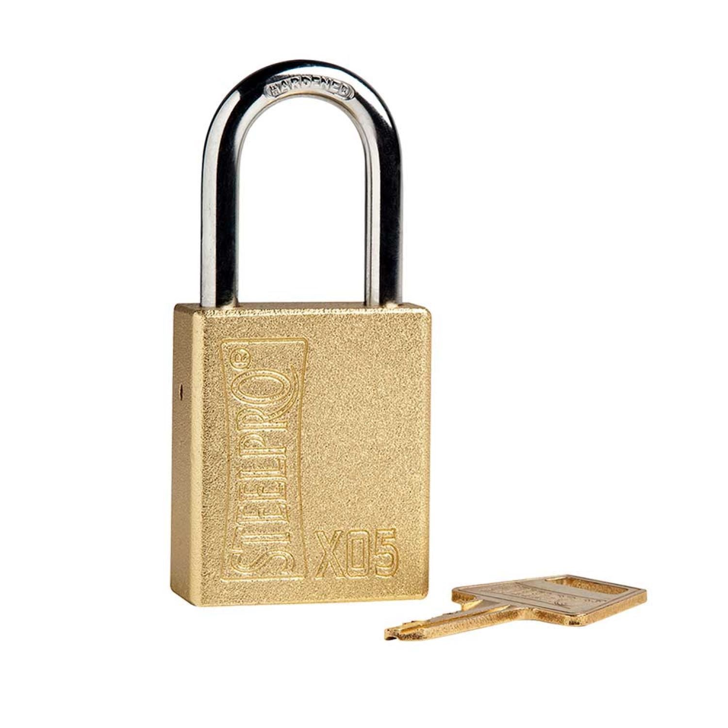 Candado de Seguridad X-10 Lock Out Dorado Steelpro