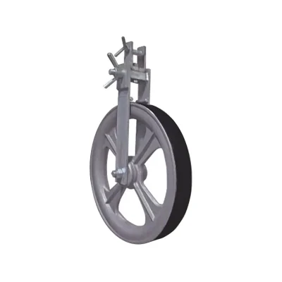 Polea de Aluminio Vulcanizada para Tendido de Cable 24 Pulgadas