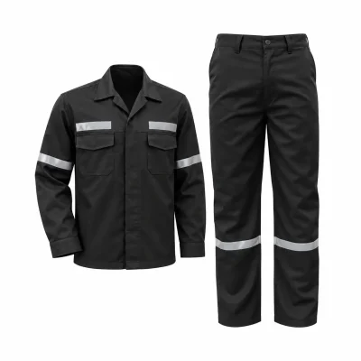 Conjunto de trabajo en dril negro