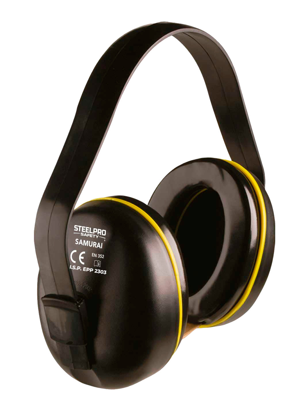 Orejeras de vincha multiposición STEELPRO Samurai de 23 dB