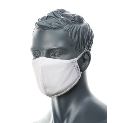 CV22 - Mascarilla facial textil antimicrobiana 2 capas (Pack 25)
