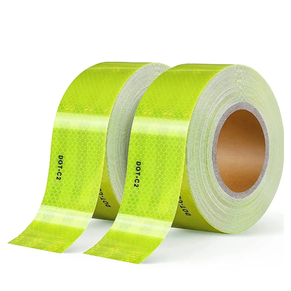 Cinta reflectiva adhesiva de 2 pulgadas SEGPRO verde