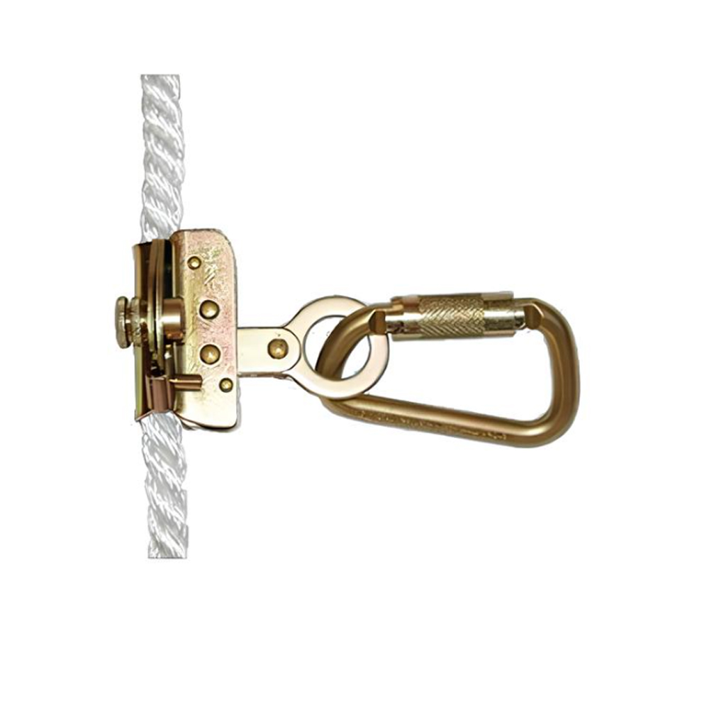 Freno de Soga Steelpro con Carabinero (Anticaídas)