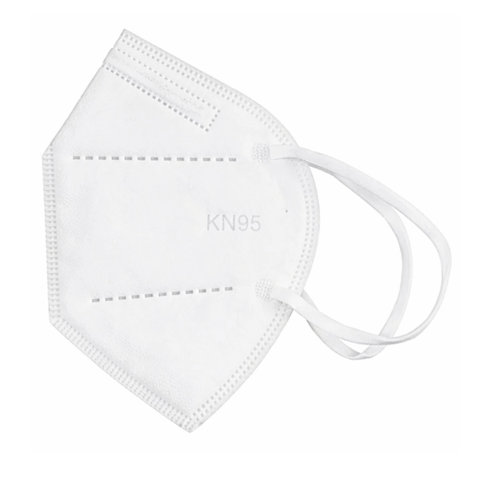 Mascarilla KN95 Blanco 5 Capas Nacional (caja 10)