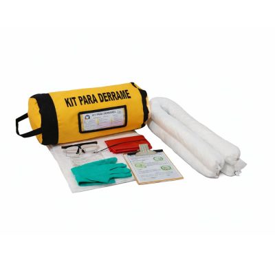 Kit Antiderrame para Hidrocarburos 10 Litros Nacional