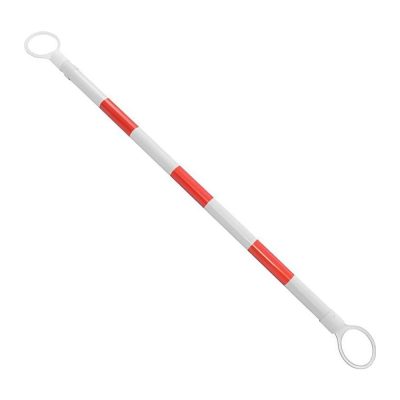 Barra Retractil 2 Mt Rojo Blanco