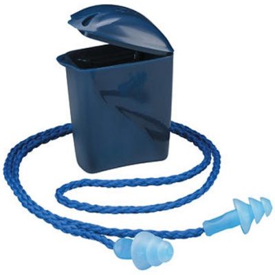 3M Tapones con Cordón y Estuche 1291, 25 dB, 50 Unidades